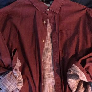 Red Penguin Button-Down